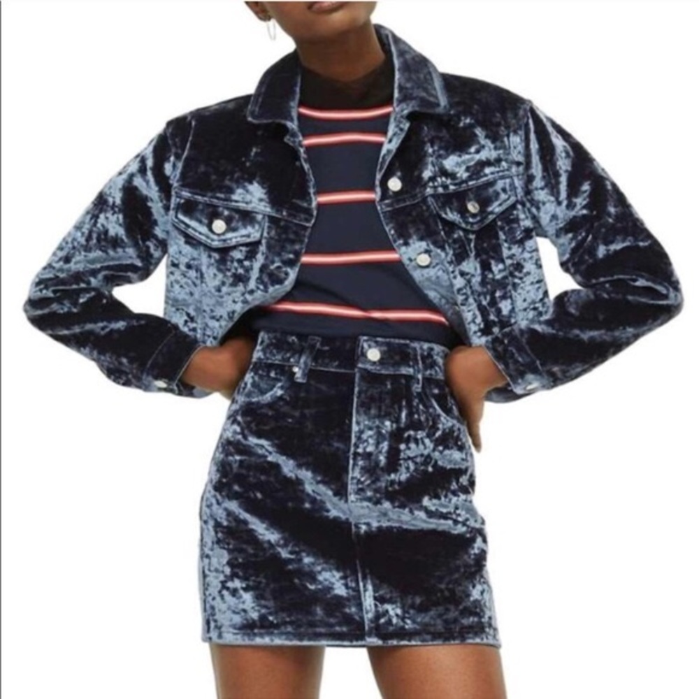 Topshop Moto Denim jacket NWOT